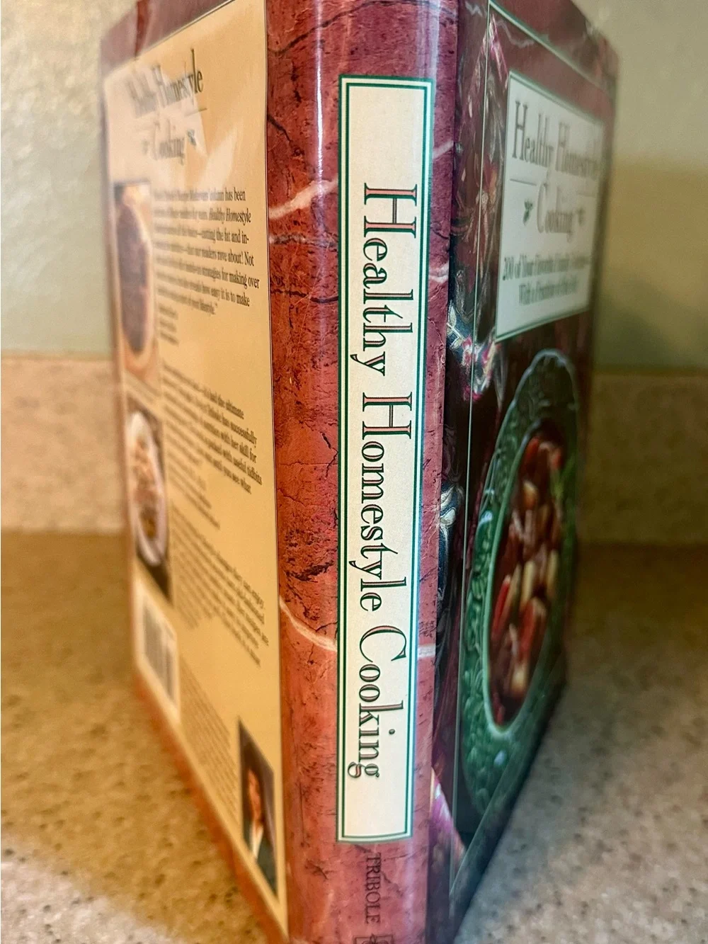 Healthy Homestyle Cooking Cookbook - Green Cover